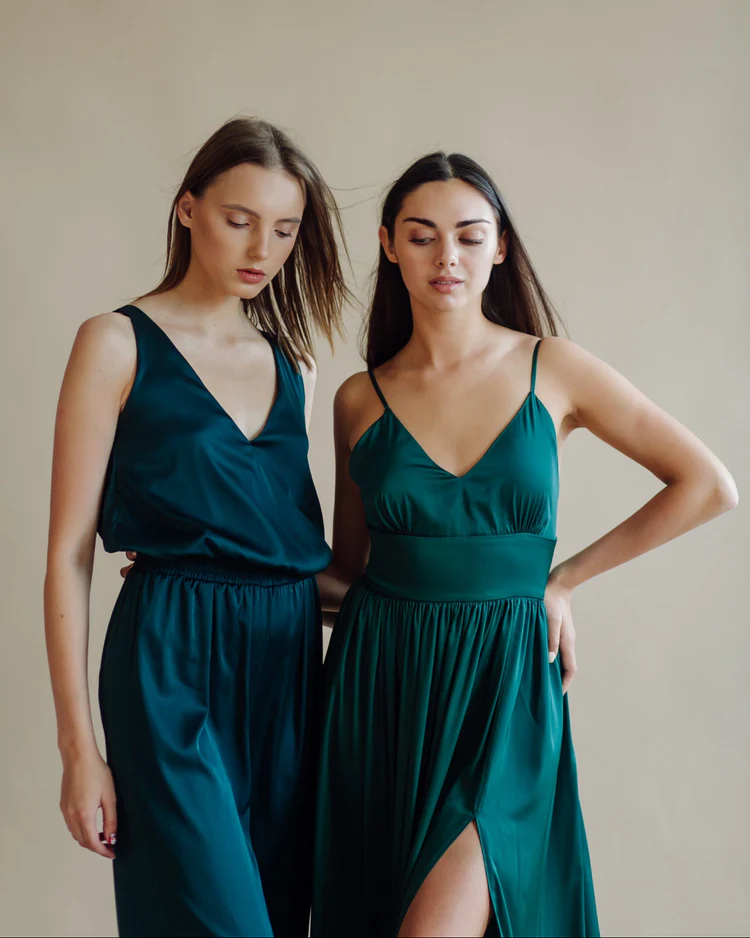 Green Leather Skirt