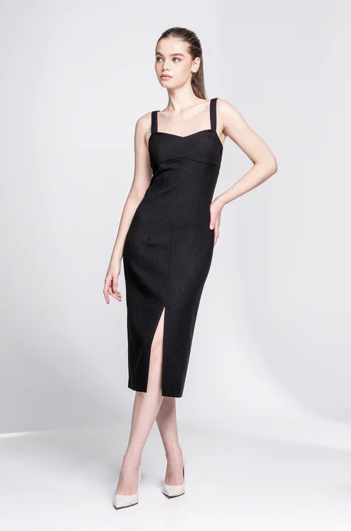 Romania Black Dress